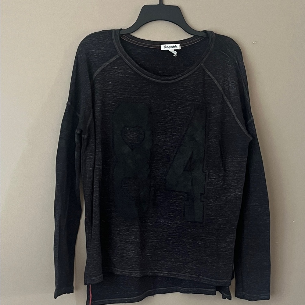 Aeropostale Black Long Sleeve Top